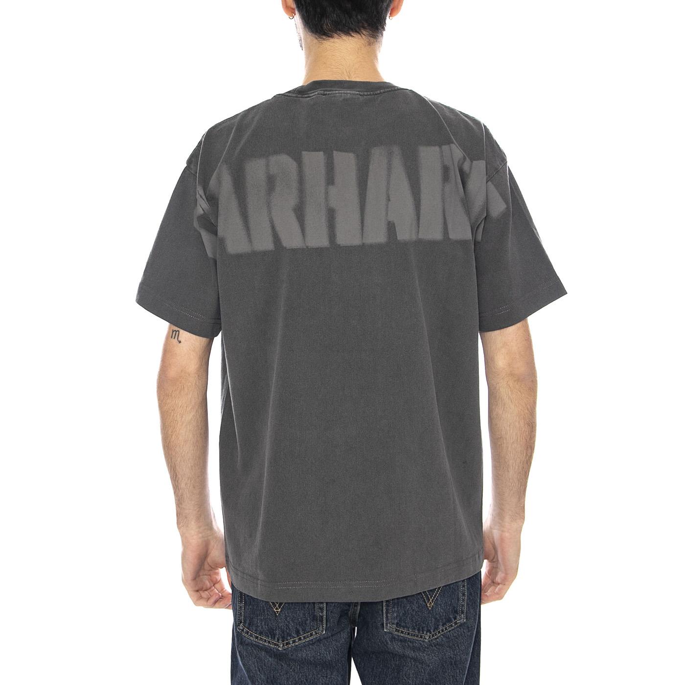 S/S RGGD T-Shirt -- Maglietta Uomo Nera I035448.89GD . CARHARTT WIP 
