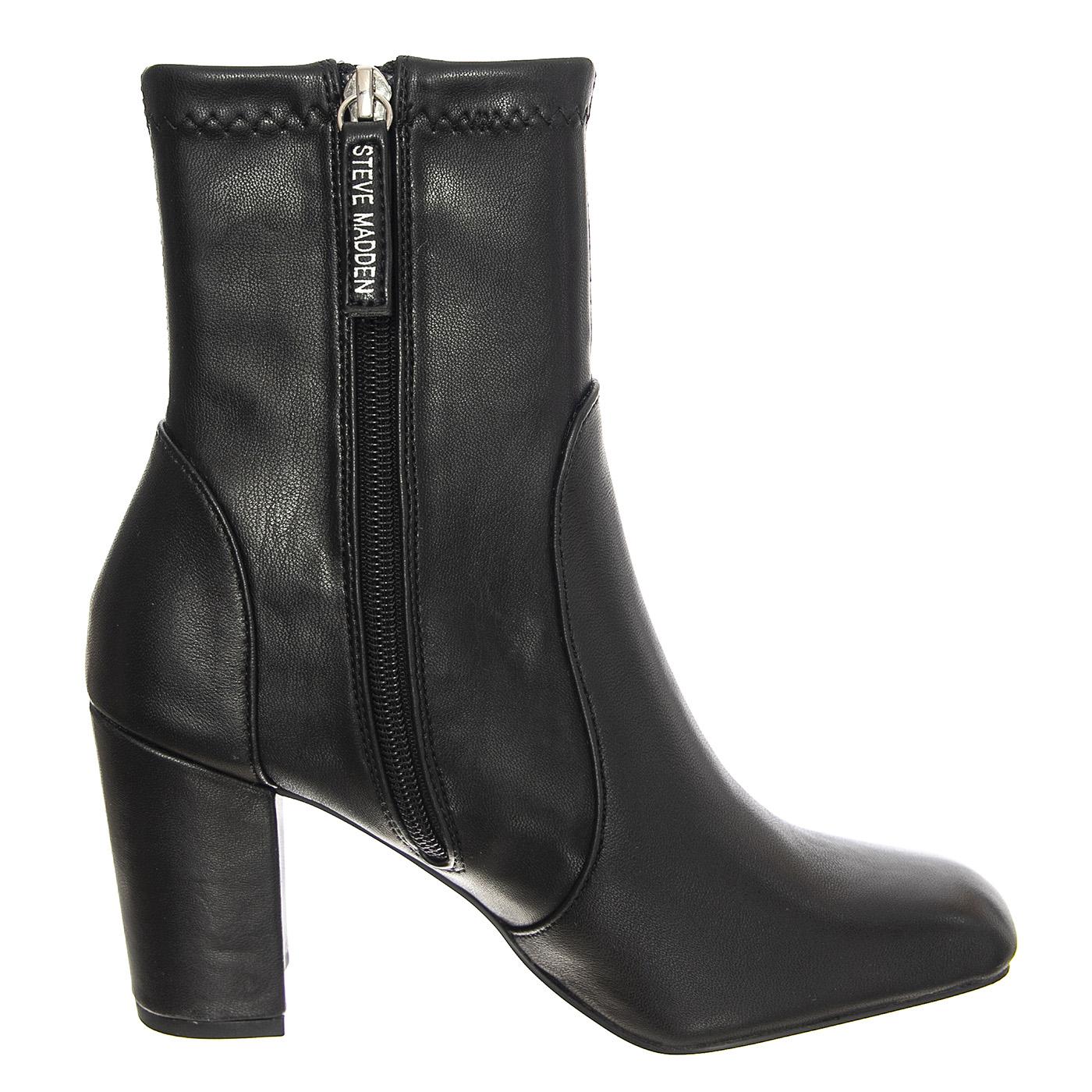 Quip Black Leat - Stivali Donna Neri SM-QUIP-BLK  STEVE MADDEN 