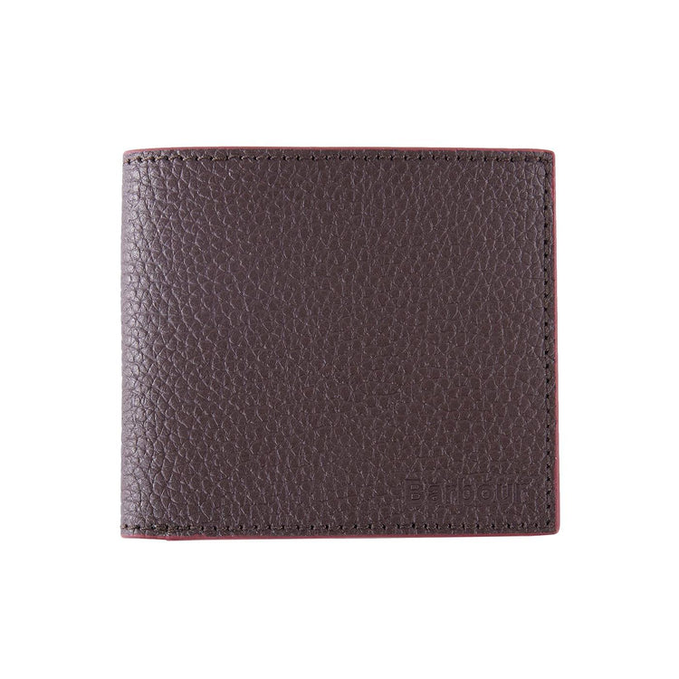 Colwell Leather Billford Wallet Dark Brown - Portafogli Marrone MLG0021-BR71  BARBOUR 