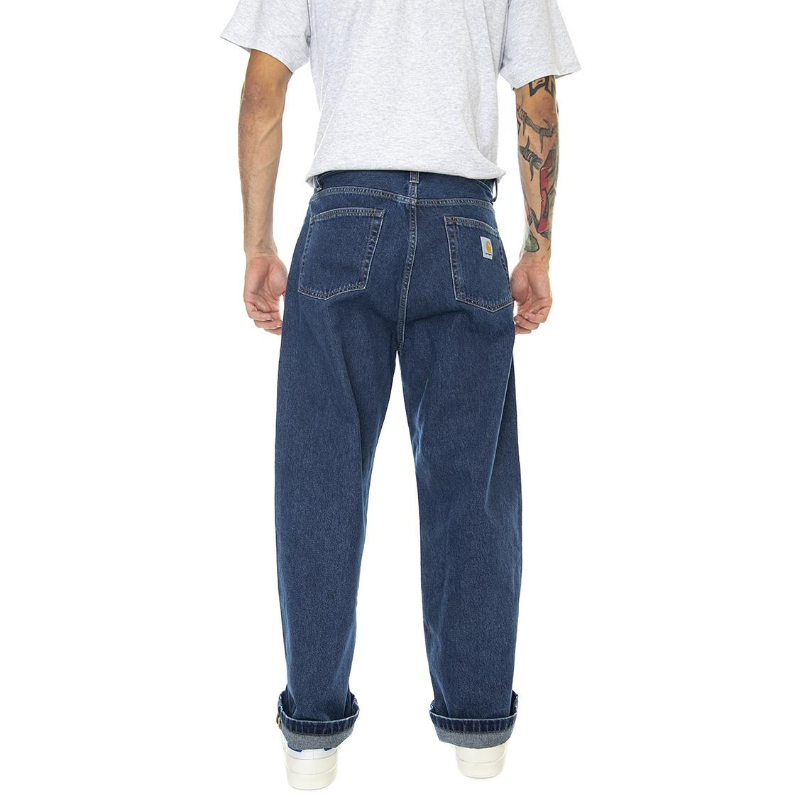 Landon Pant Blue stone washed - Pantaloni Denim Jeans Uomo Blu I030468-0106 . CARHARTT WIP 
