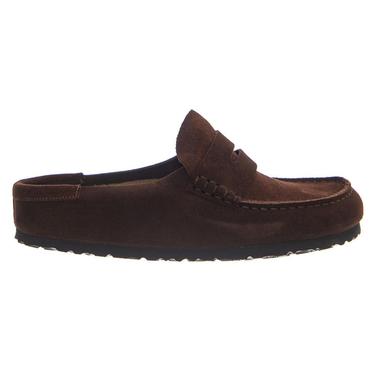 Naples Wrapped Suede Leather Narrow Fit Carafe - Mocassini Uomo Marroni 1031701 CRF BIRKENSTOCK 
