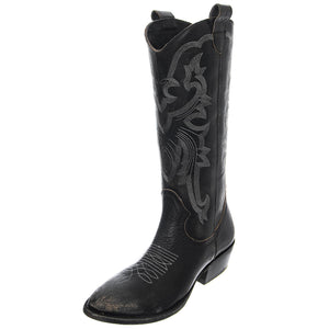 Macarena Boots - Taupo Moka / Stone Moka - Stivali Profilo Medio Donna Neri MZSMACARENA-004  MEZCALERO 