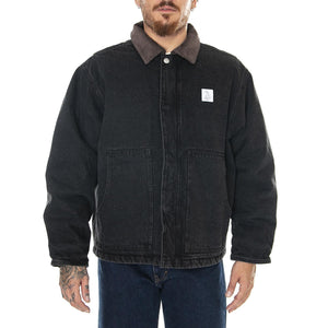 M' Work Around Jacket Faded Black - Giacca Invernale Uomo Nera 121800541-FBL  OBEY 