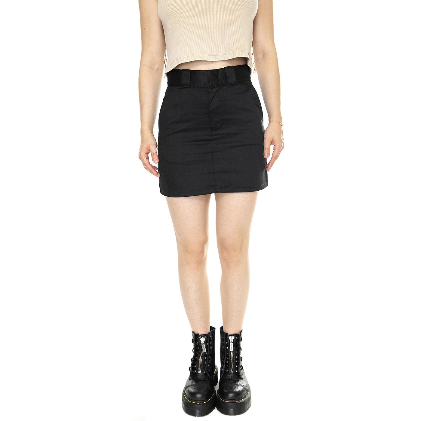 Mini Work Skirt Black - Gonna Nera DK0A4YQHBLK1  DICKIES 