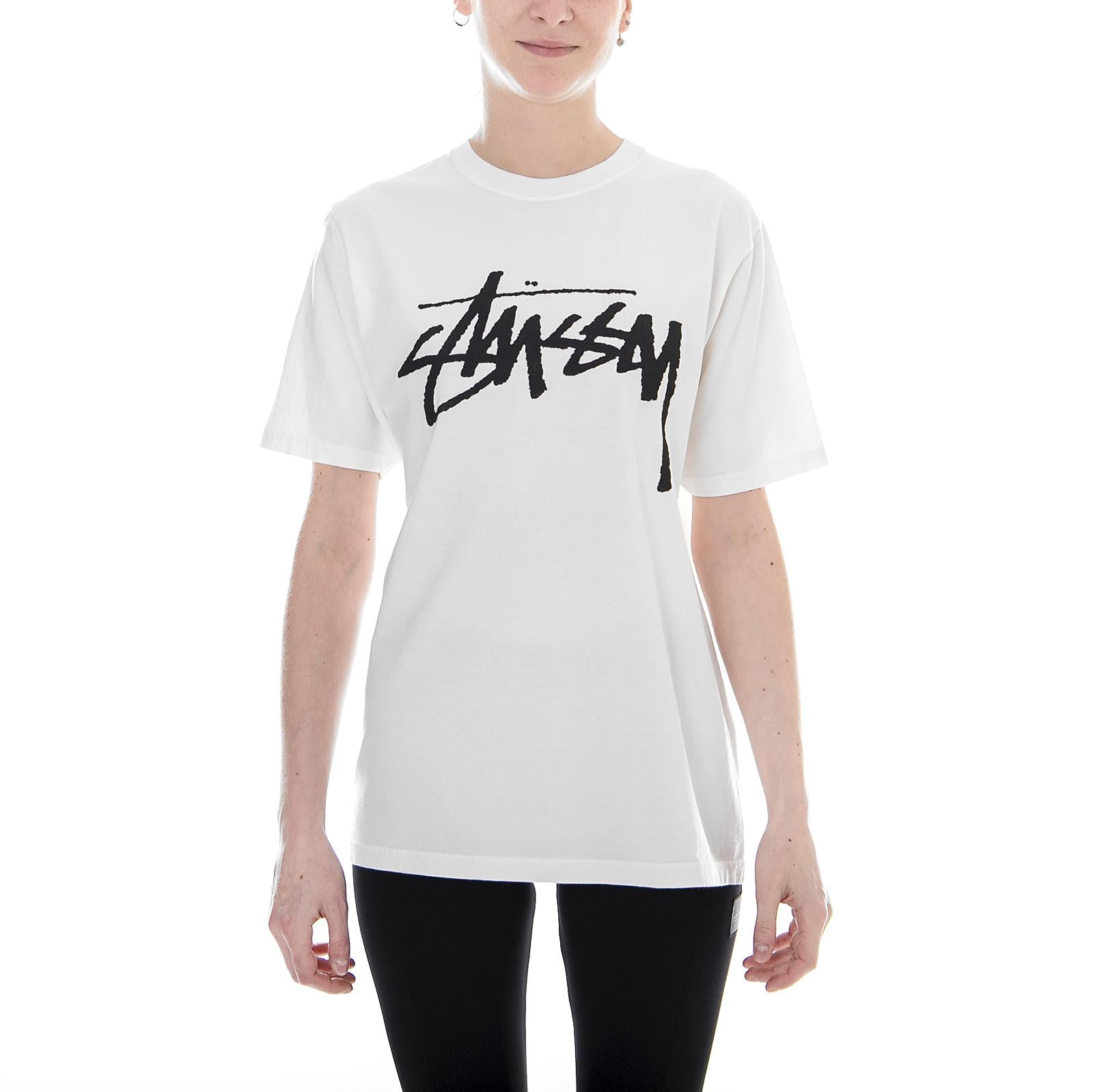 OLD STOCK PIG. DYED TEE NATURAL 2902950-NATURAL  STUSSY 