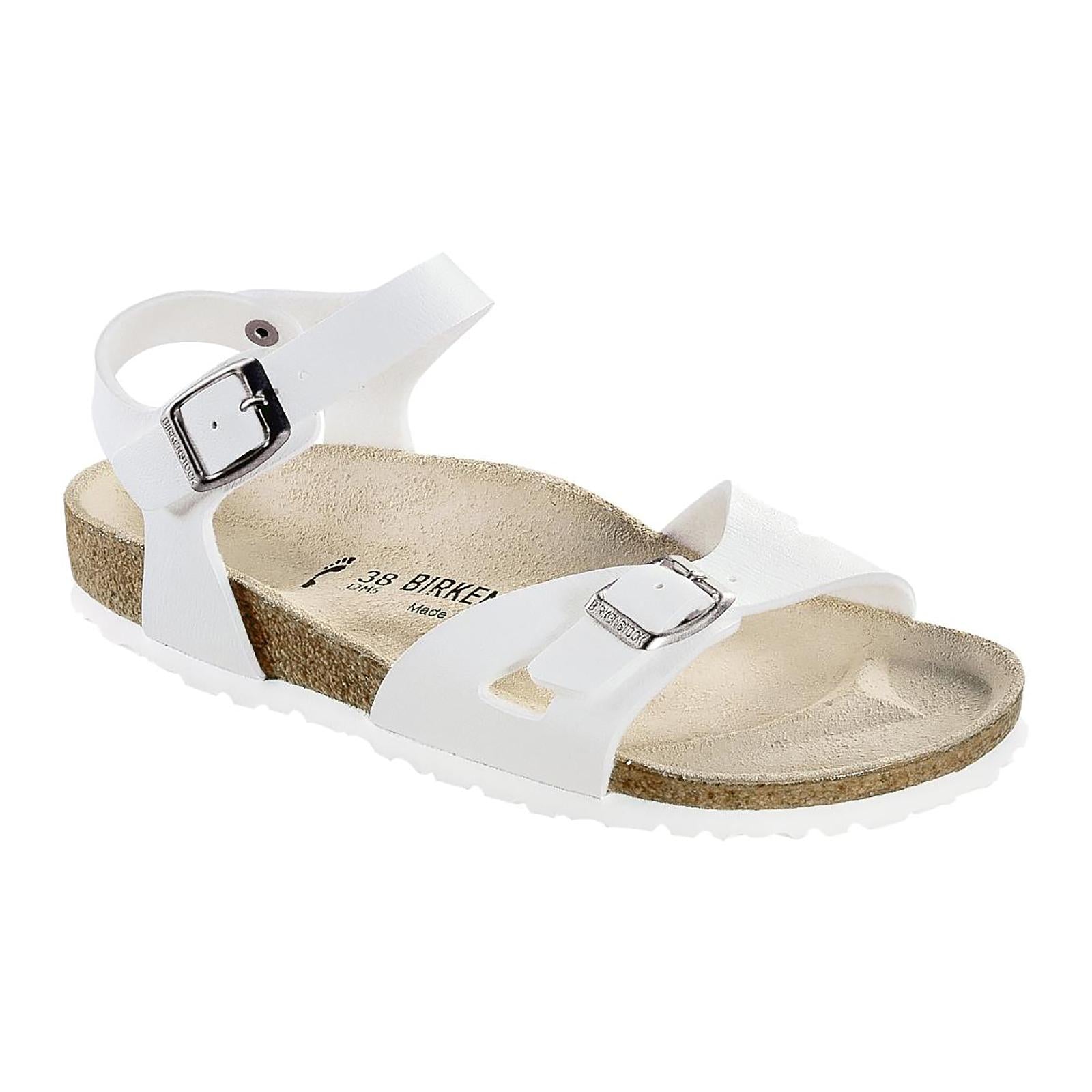 RIO WHITE - Sandali Donna Bianchi 031733 . BIRKENSTOCK 