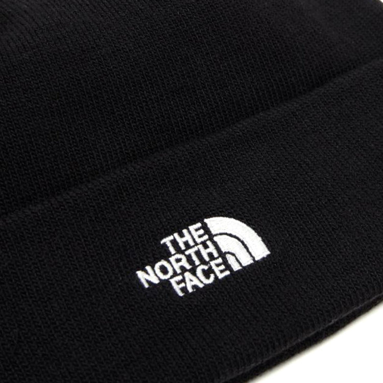 Norm Shallow Beanie - Cappellino a Cuffia Nero NF0A5FVZ JK31 THE NORTH FACE 