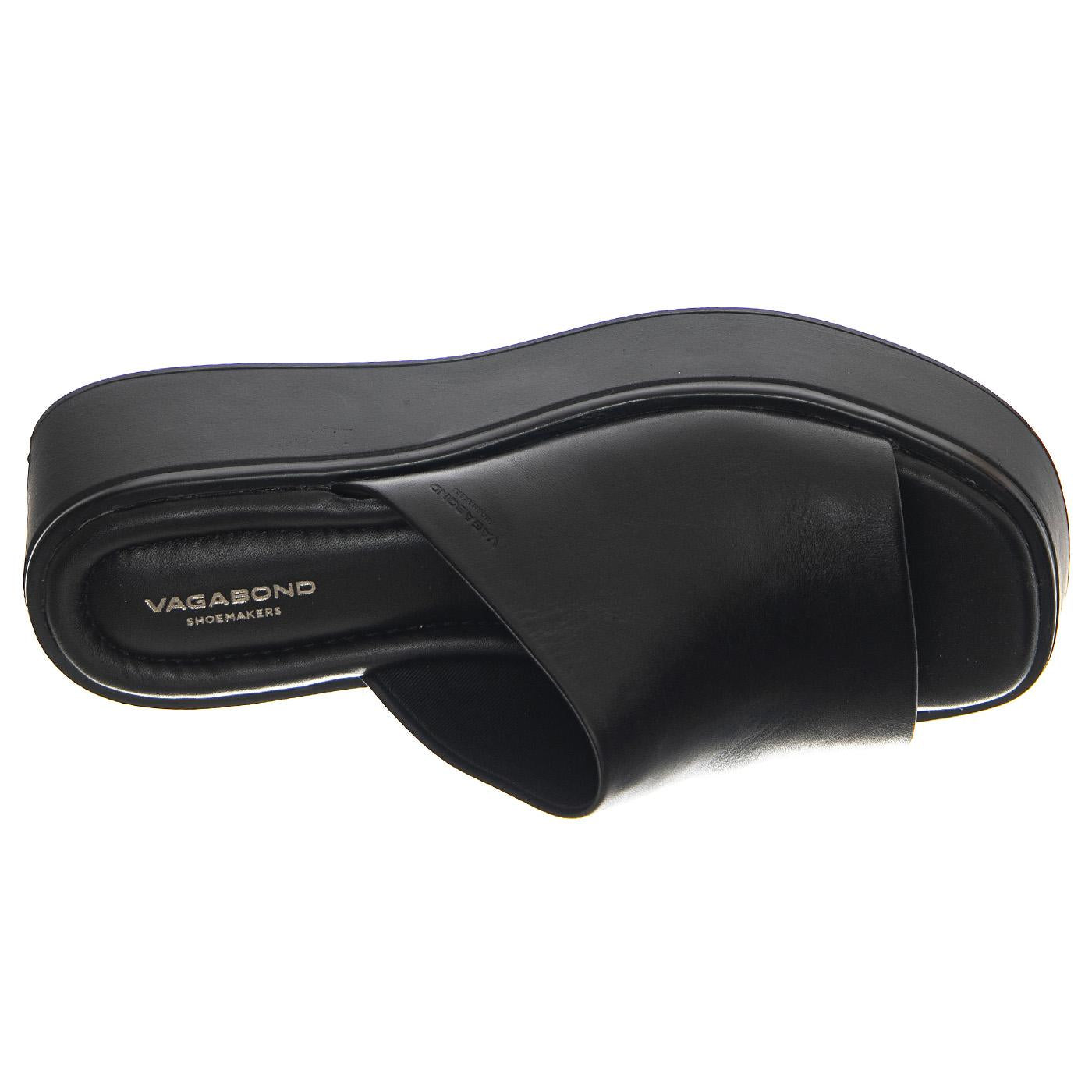 Courtney Black / Black Cow Leather - Sandali Donna Neri VBS5334-601-92  VAGABOND 