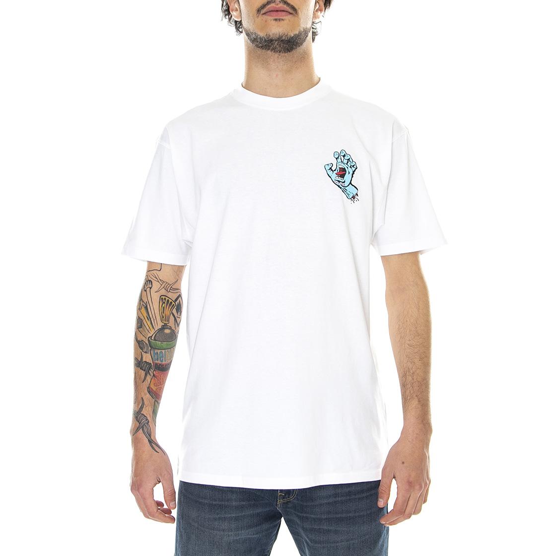 Mens Big Balls Ad White T-Shirt S BBATS-WHT  SANTA CRUZ 