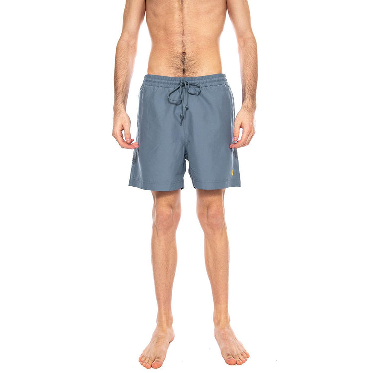 Chase Swim Trunks Velvet Blue / Gold - Costume da Bagno Uomo Blu I035062 3RJXX CARHARTT WIP 