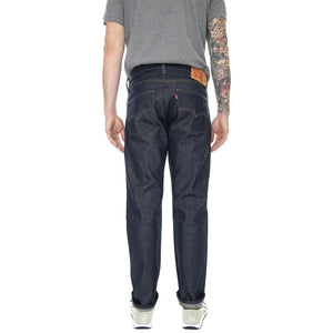 501 Levi's Original Rigid Stf Dark Indigo Flat Finish - Pantaloni Denim Jeans Uomo Blu 00501-0000 . LEVIS 