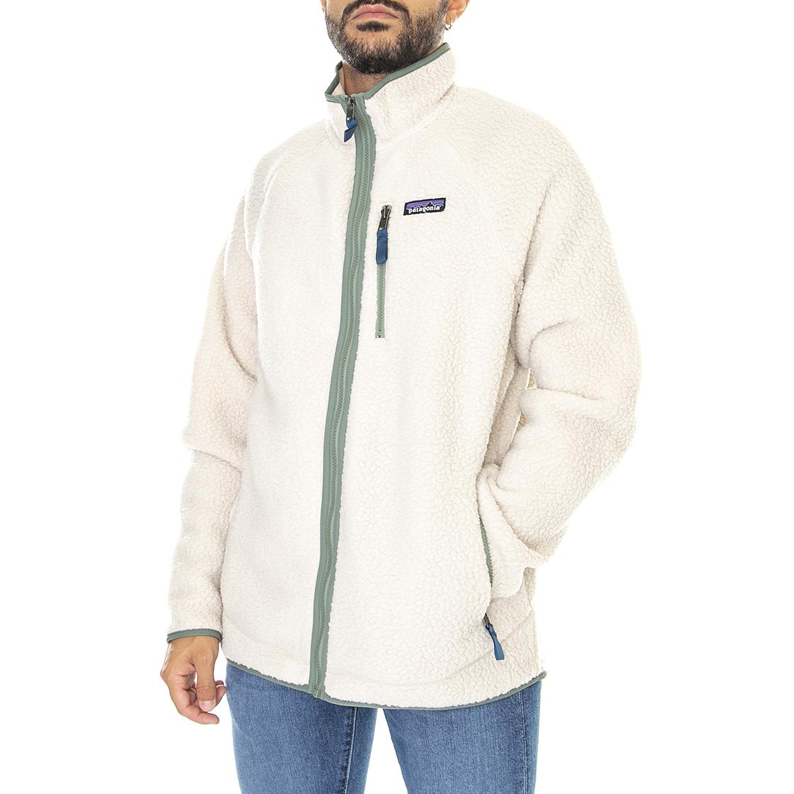 M's Retro Pile Jacket Dark Natural - Giacca Invernale Uomo Bianca 22801-DNAT  PATAGONIA 