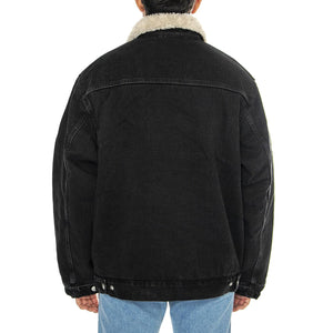 Herald Jacket Black / Wall stone washed - Giacca Uomo Nera I033765.2JQ06  CARHARTT WIP 