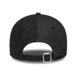 Female Sequin Denim 9FORTY® Los Angeles Dodgers Black -Cappellino con Visiera Nero 60758949 BLK NEW ERA 