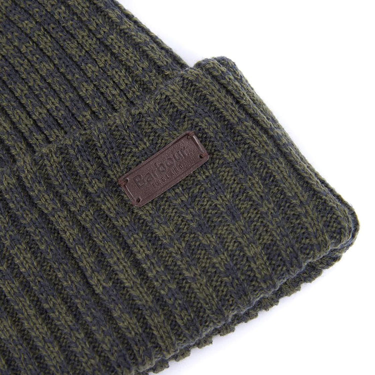 Crimdon Beanie Scarf Gift Set Olive Twist - Set Cappellino a Cuffia e Sciarpa Verde 222MMGS0019-OL71  BARBOUR 
