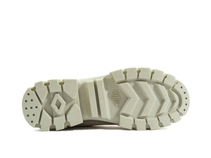 Revolt Boot Overcush Almond Milk - Scarpe Stringate Profilo Alto Donna Bianche PAS98863-175-M  PALLADIUM 