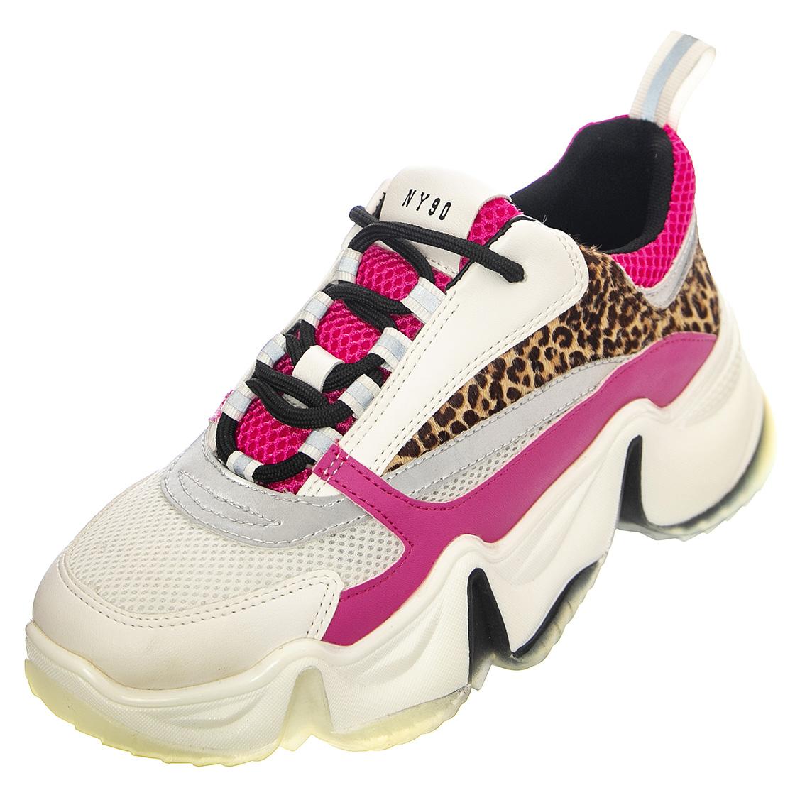 City White / Multicolor - Scarpe Stringate Profilo Basso Donna Bianche / Multicolore CITY02S1  STEVE MADDEN 