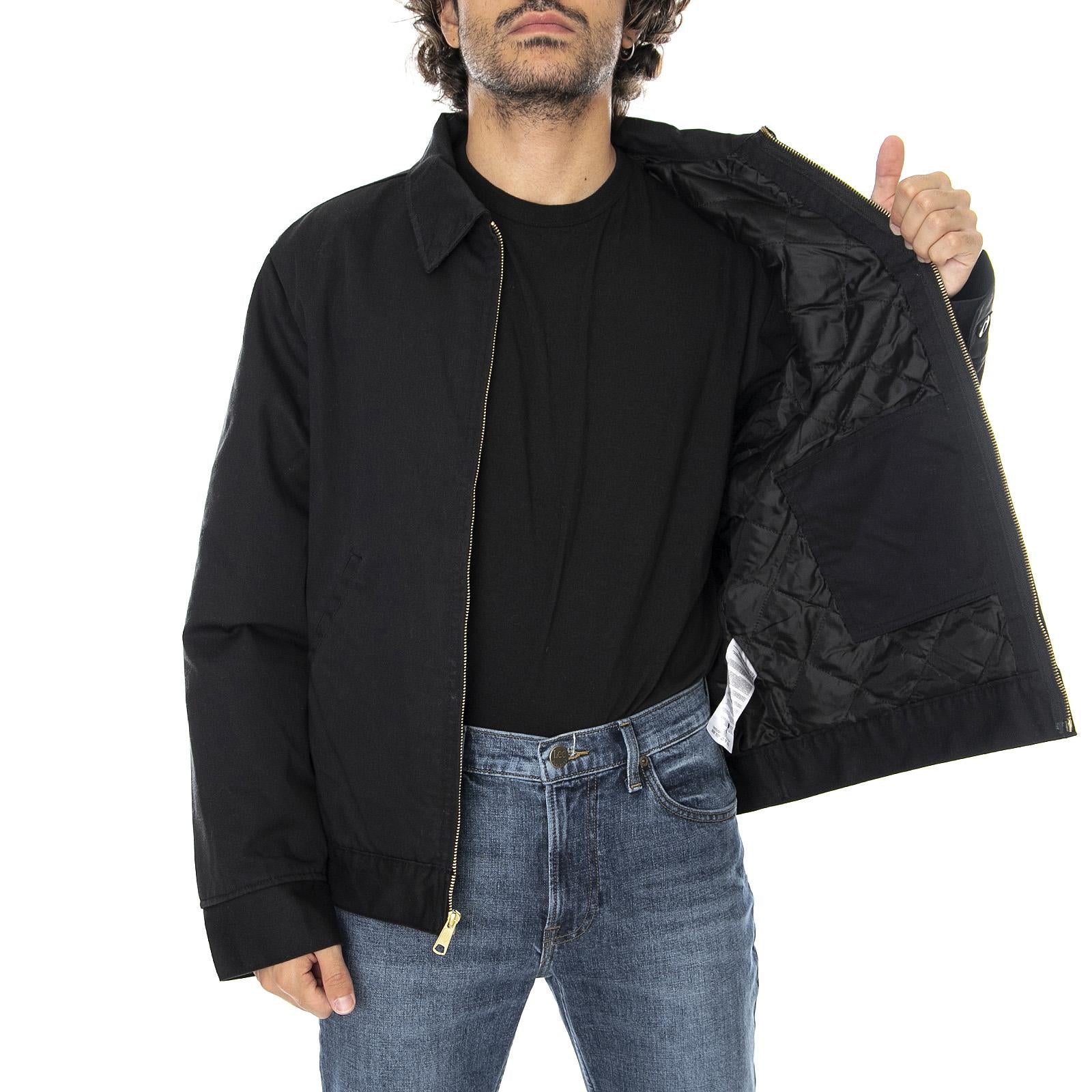 Eisenhower Insulated Jacket - Black - Giacca Invernale Uomo Nera TJ15-BK  DICKIES 