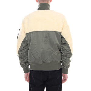 Teddy Jacket Sage Green 188106-01  ALPHA INDUSTRIES 