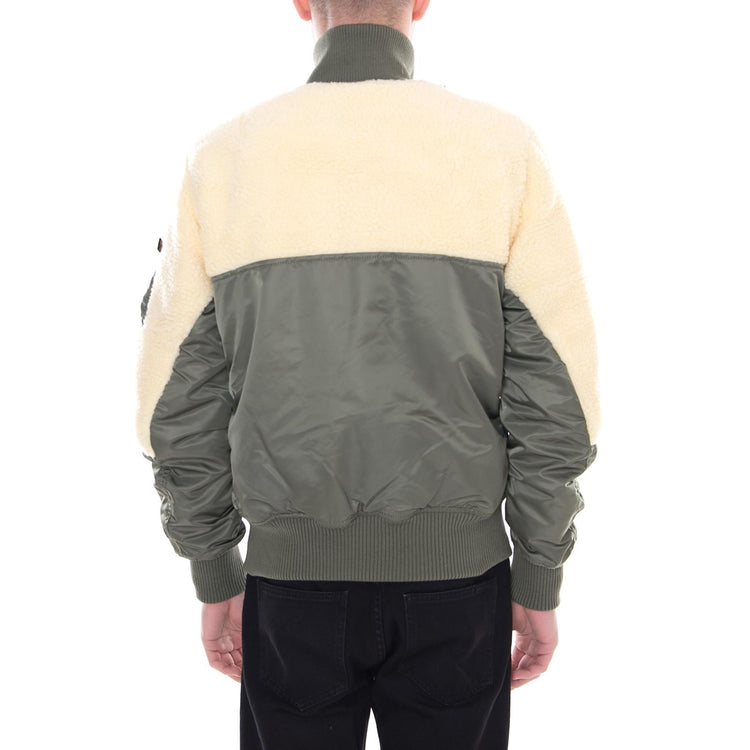 Teddy Jacket Sage Green 188106-01  ALPHA INDUSTRIES 