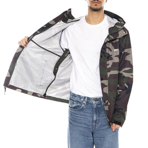 Order Jacket Field Camo - Giacca con Cappuccio Uomo Camo 121800519 FCA OBEY 
