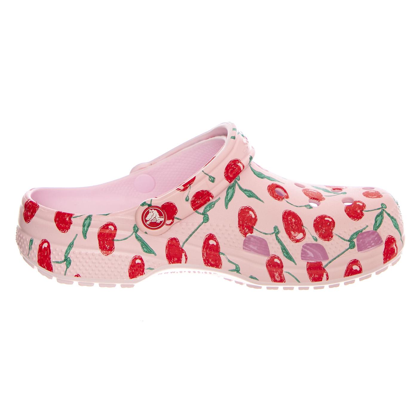 Classic Fresh Fruits Clog W-PIMK - Sandali Donna Multicolore CR.211008-PIMK  CROCS 