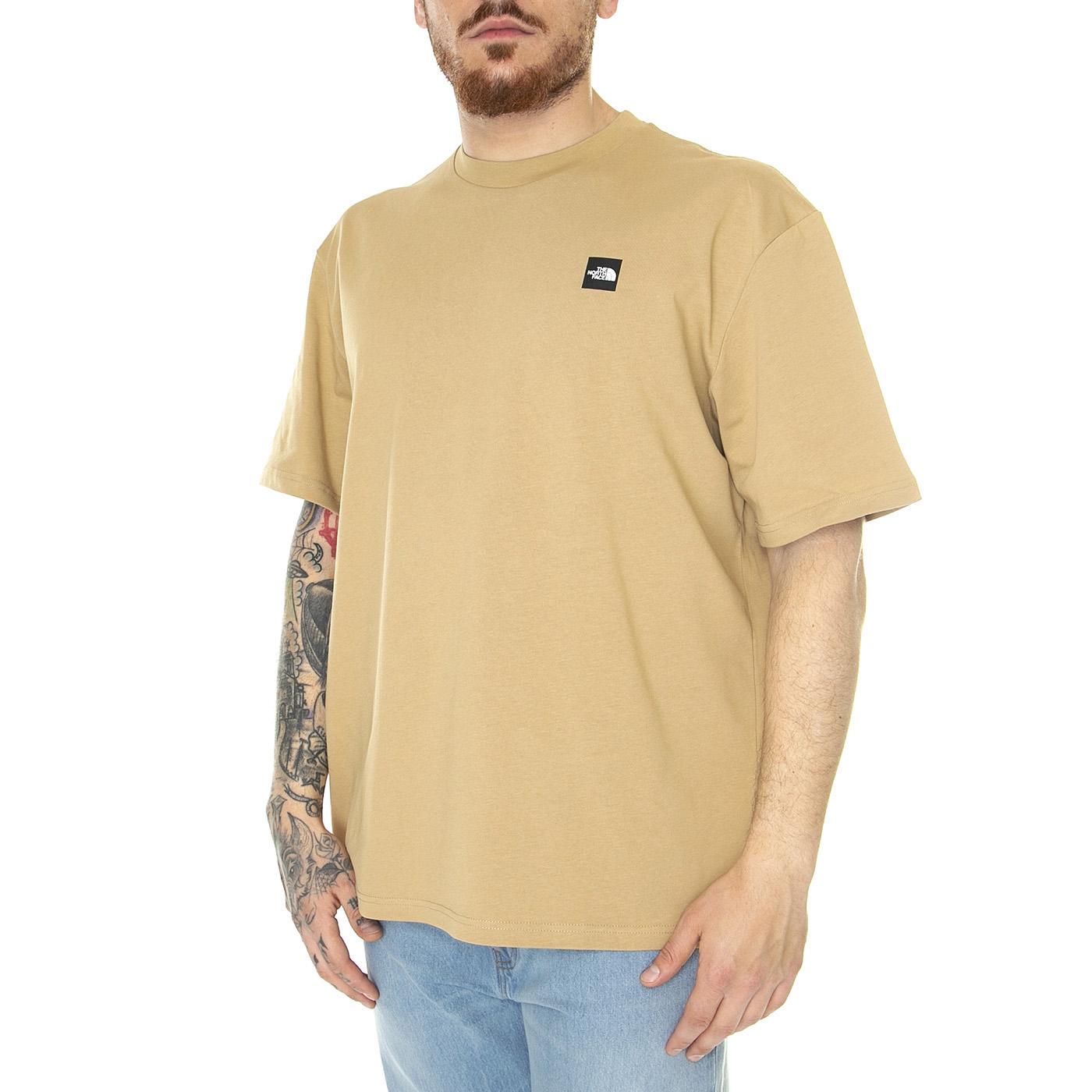 M' Summer Logo T-Shirt Khaki Stone - Maglietta Girocollo Uomo Beige NF0A823ALK51  THE NORTH FACE 