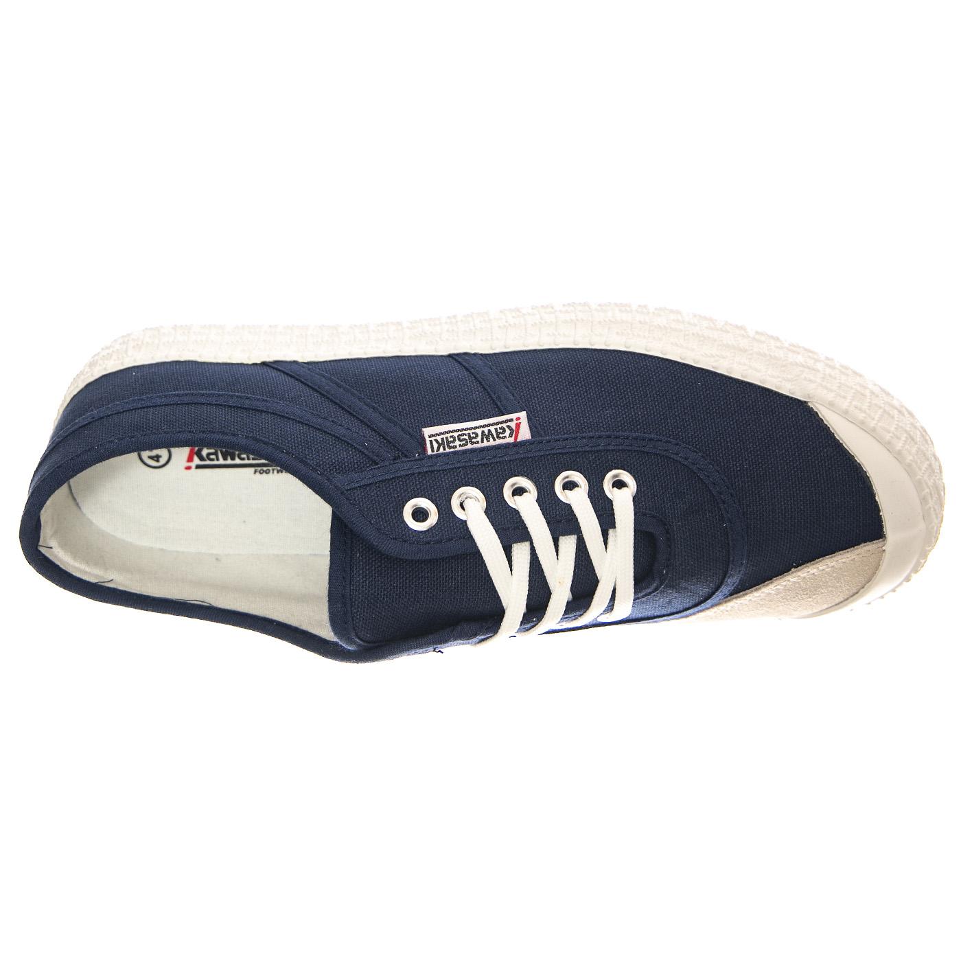 Original 3.0 Navy - Scarpe Stringate Profilo Basso Uomo / Donna Blu KWS232427-2002  KAWASAKI 