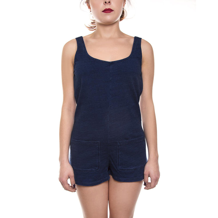 KIM ROMPER PLAYSUIT WO S INDIGO 272140014-IND  OBEY 