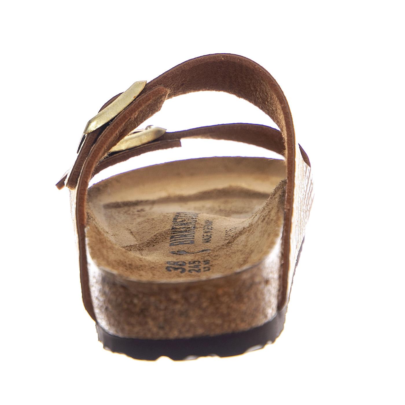 Arizona Zebra Pecan, Synthetics - Sandali Donna Marroni 1029509  BIRKENSTOCK 
