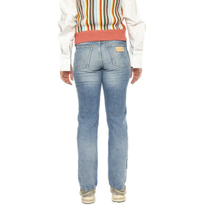 Sunset Frosty SIlver - Pantaloni Denim Jeans Donna Blu 112356409-BLUE  WRANGLER 