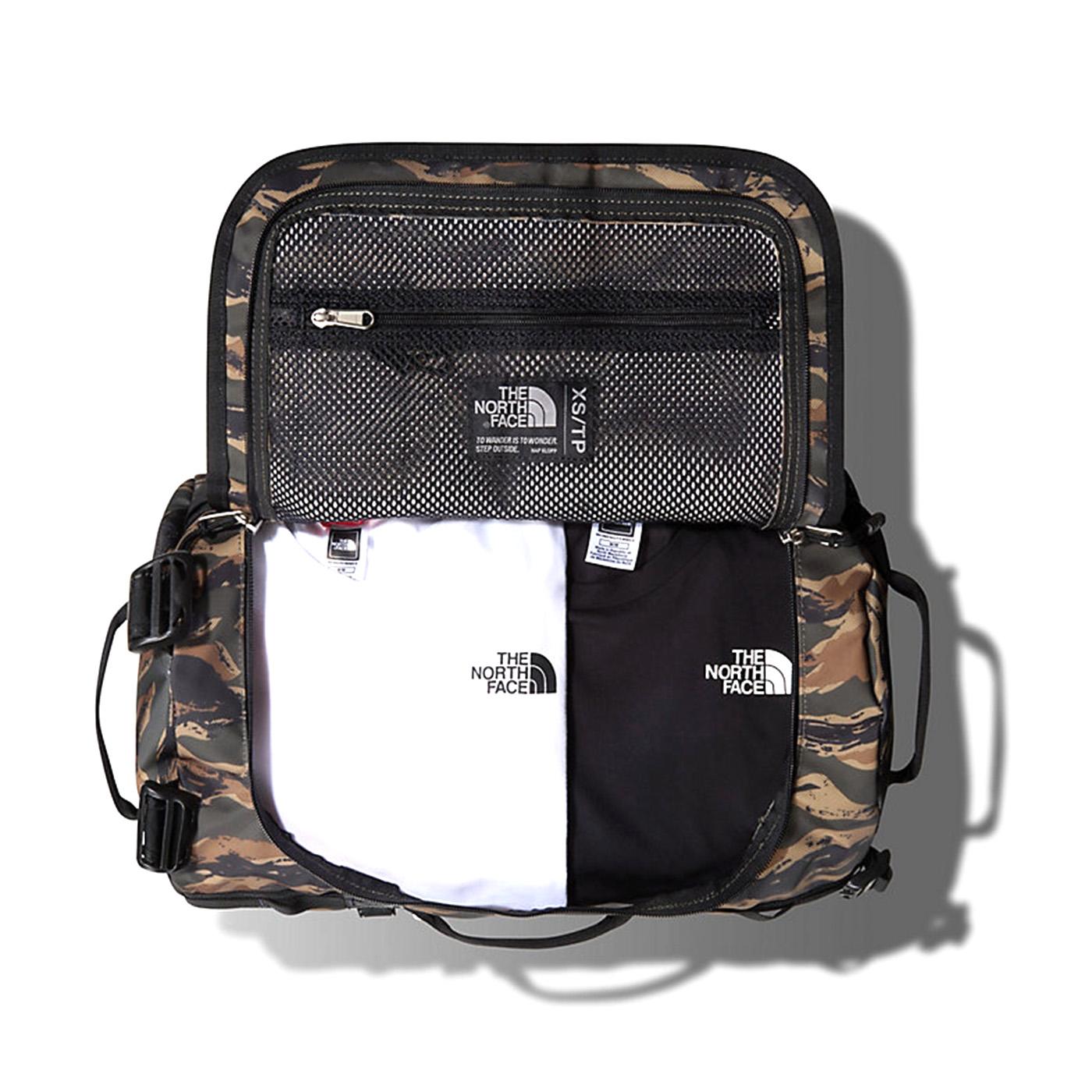 Base Camp Duffel - XS New Taupe Green Pntd Cm Print / Tnf Black - Borsa a Tracolla Camo NF0A52SSIPM1  THE NORTH FACE 