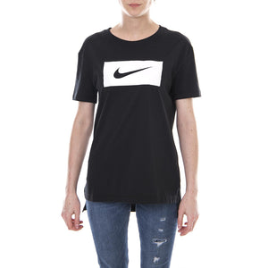 Women s Nike Sportswear T-Shirt BLACK/WHITE 105524_4  NIKE 