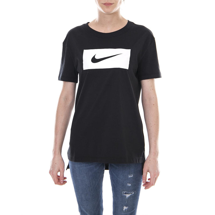 Women s Nike Sportswear T-Shirt BLACK/WHITE 105524_4  NIKE 
