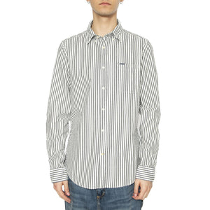 Cresswell Seersucker Shirt Navy - Camicia Uomo Multicolore MSH5577-NAVY  BARBOUR 