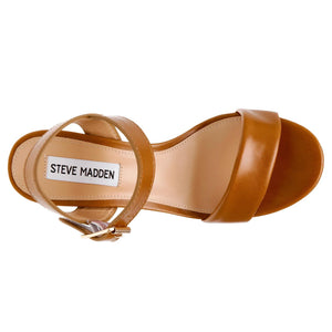 Freefall Cognac Lea Horse - Sandali Donna Marroni SMSFREEFALL-COGLEA  STEVE MADDEN 