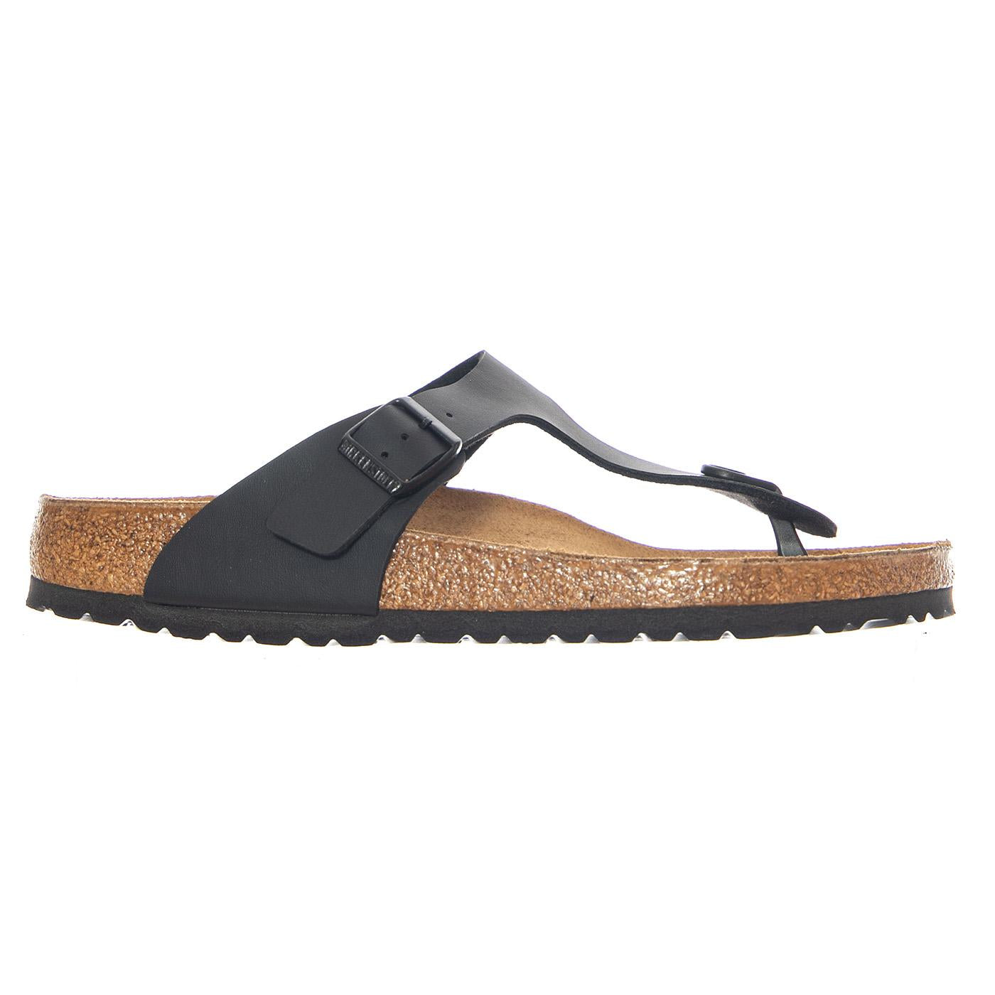 Gizeh Birko Flor Regular Fit Black - Sandali Uomo / Donna Neri 043691 BLK BIRKENSTOCK 