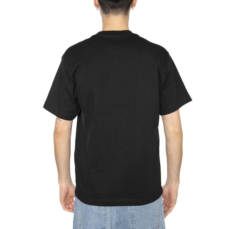 Left Chest II Loose SS Black - Maglietta Girocollo Uomo Nera VN000P1PBLK1  VANS 