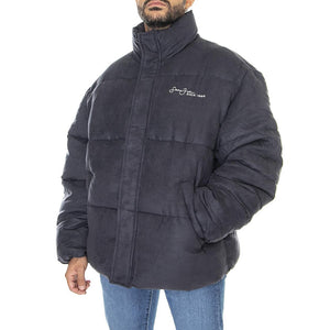 Script Logo Peached Puffer Jacket 01 Black - Giacca Invernale Uomo Nera 6076805/222  SEAN JOHN 
