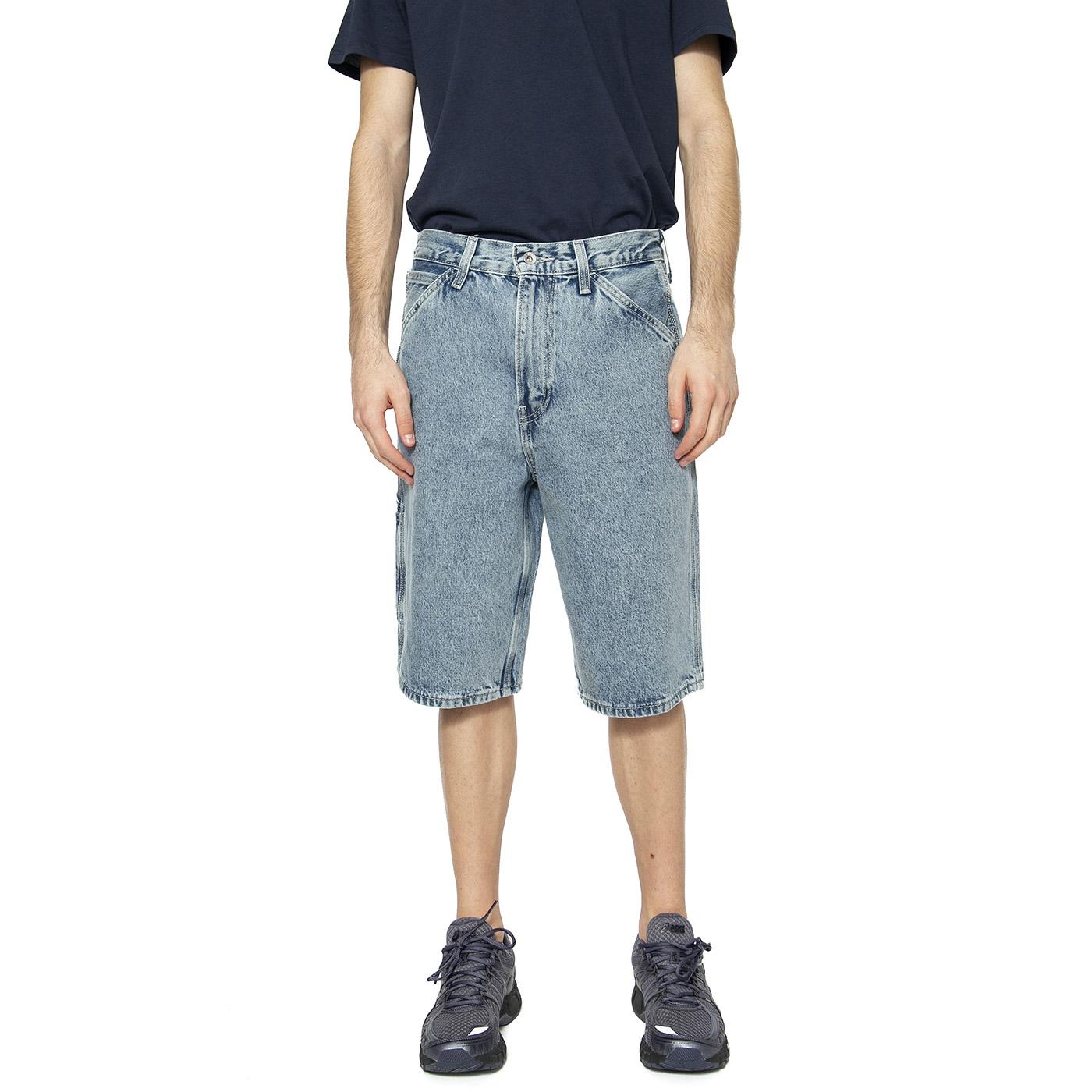 586 Loose Carpenter Shorts Put In Work Blue - Bermuda Uomo Blu 001K8-0000 . LEVIS 