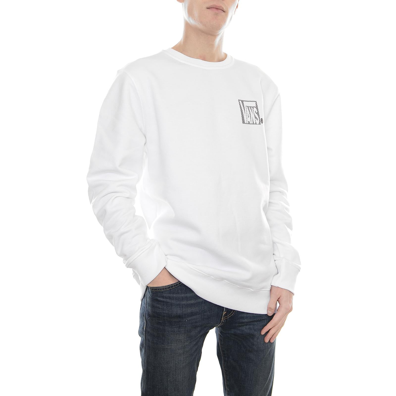 MN NEW CHECKER CREW White VA3HFKWHT  VANS 