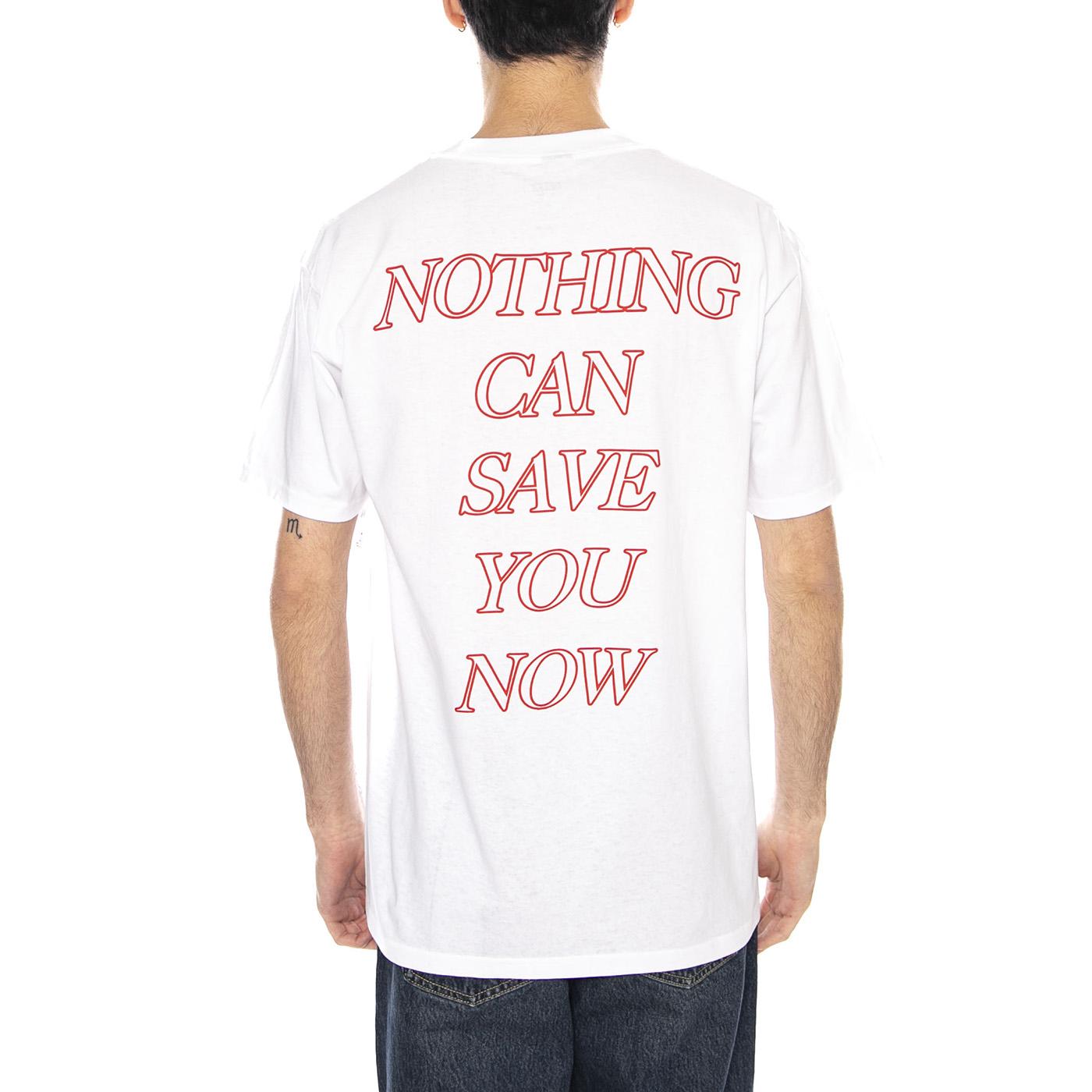 Obey Nothing Can Save You Maglietta -- Maglietta Uomo Bianca 165264200 WHT OBEY 