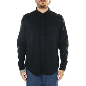 Button Down Black Shirt - Camicia Uomo Nera L880BL01  LEE 