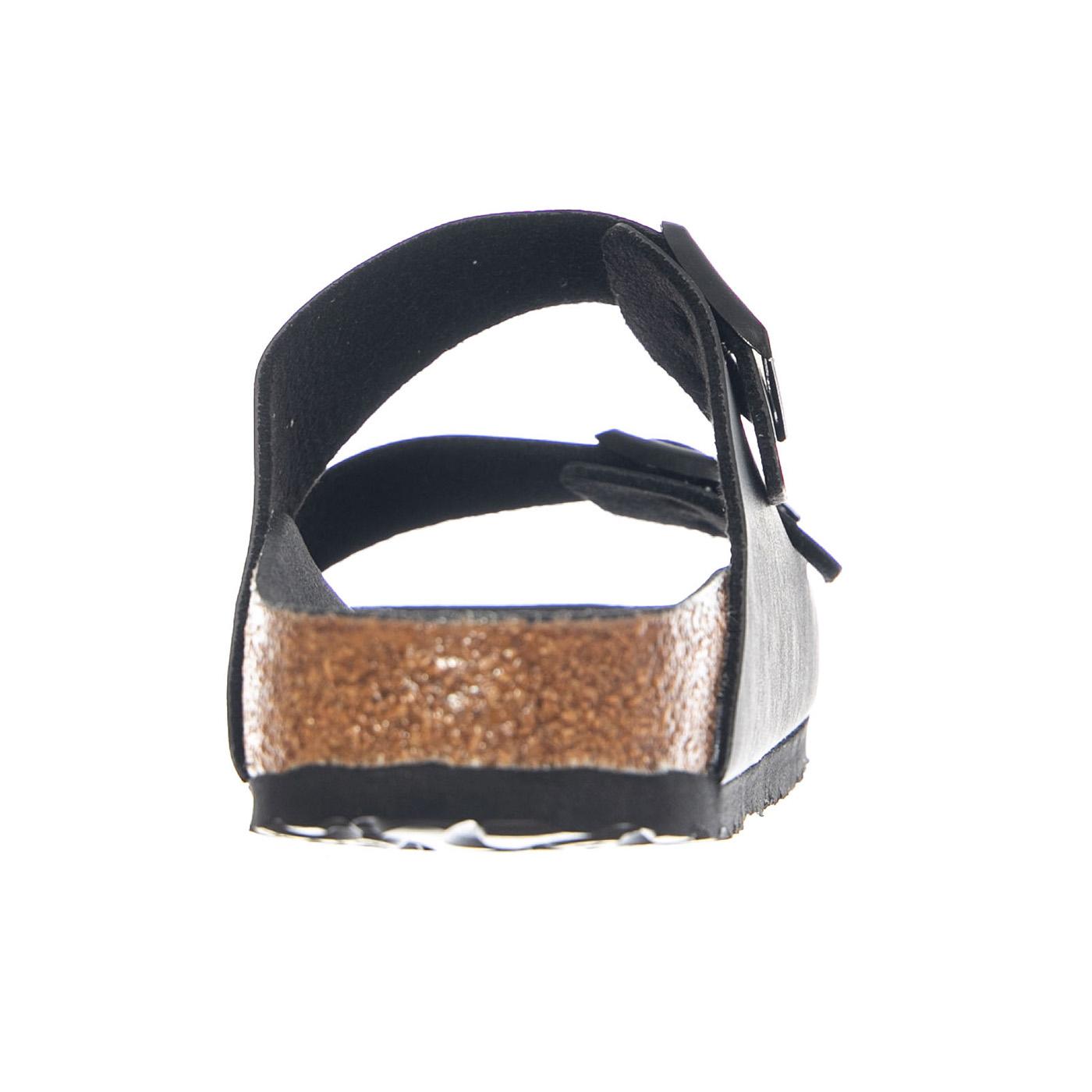 Arizona Birko Flor Narrow Fit Triple Black - Sandali Uomo / Donna Neri 1019069 TBK BIRKENSTOCK 