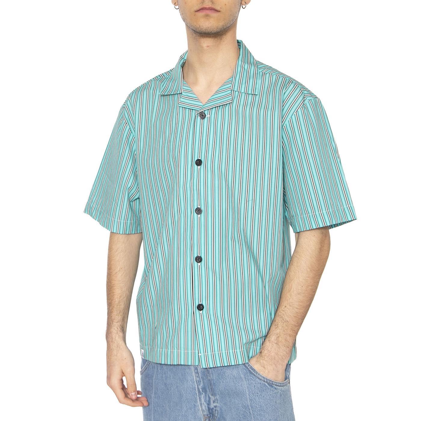 Edwin Saga Shirt SS - Camicia Maniche Corte Uomo Multicolore I034965.2LE.67  EDWIN 