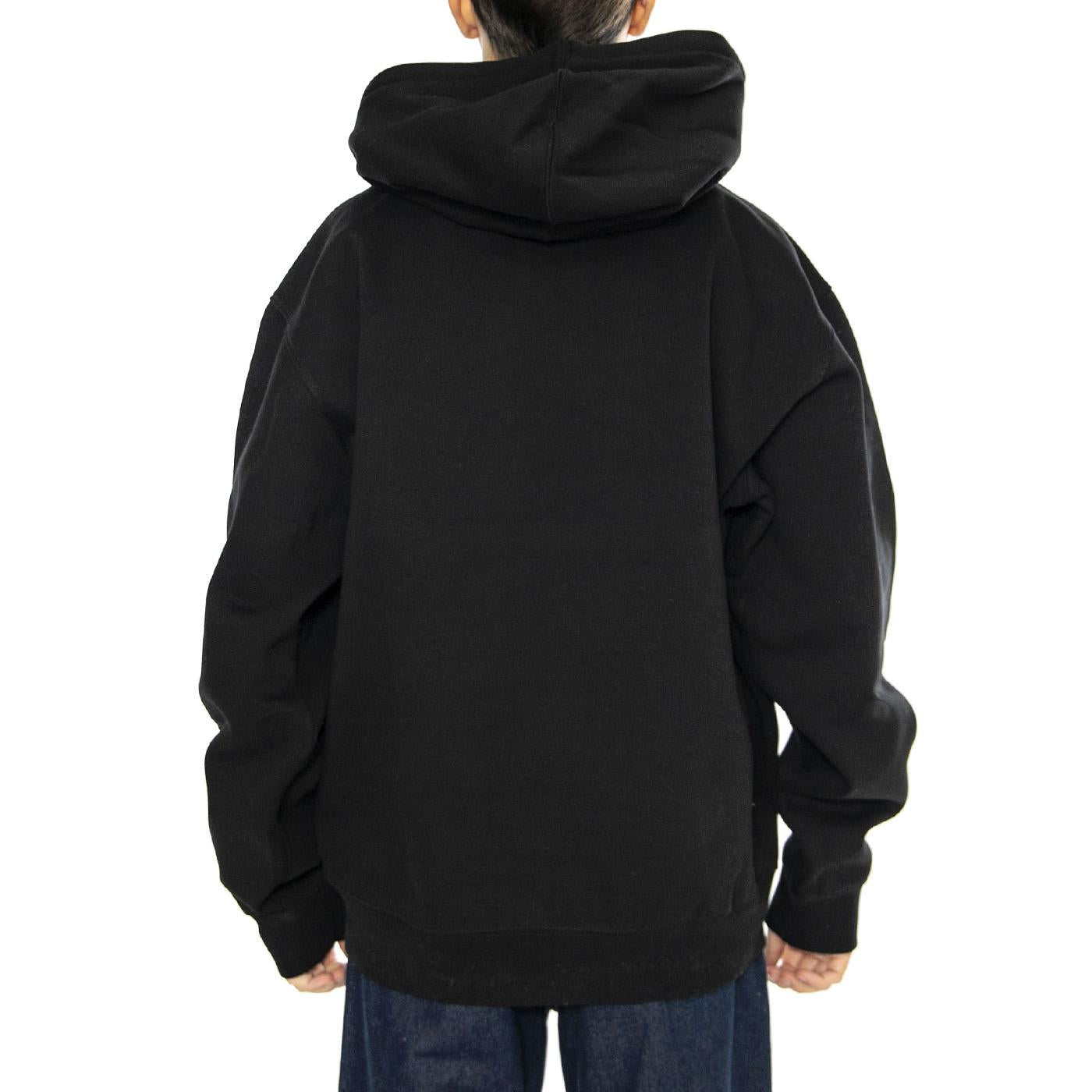 Obey Icon Photo Premium Hooded Fleece Black - Felpa Uomo Nera 112843622-BLK  OBEY 