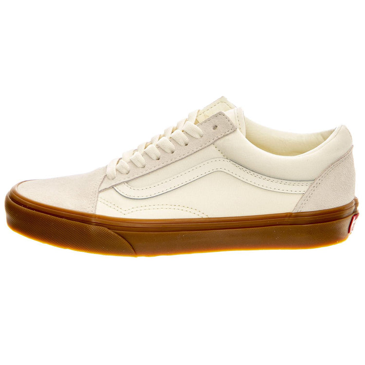 Old Skool Marshmallow / Gum - Scarpe Stringate Profilo Basso Uomo Bianche VN000CR5OVM1  VANS 