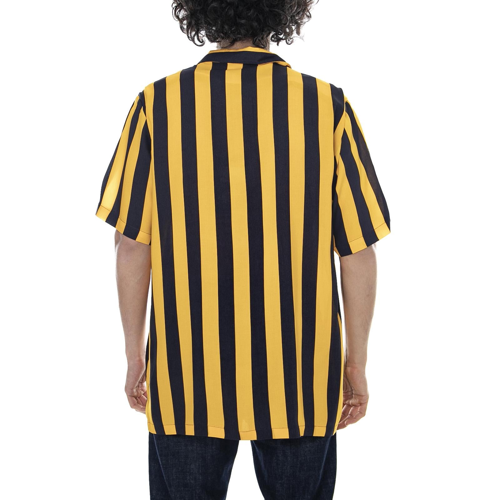 Roslyn - Custard/Black - Camicia Maniche Corte Uomo 05 200340-CUS . DICKIES 