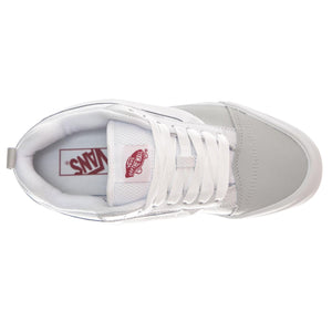 Knu School Suede RTSK / White Rd - Scarpe Profilo Basso Uomo Grige VN0009QCYF91  VANS 