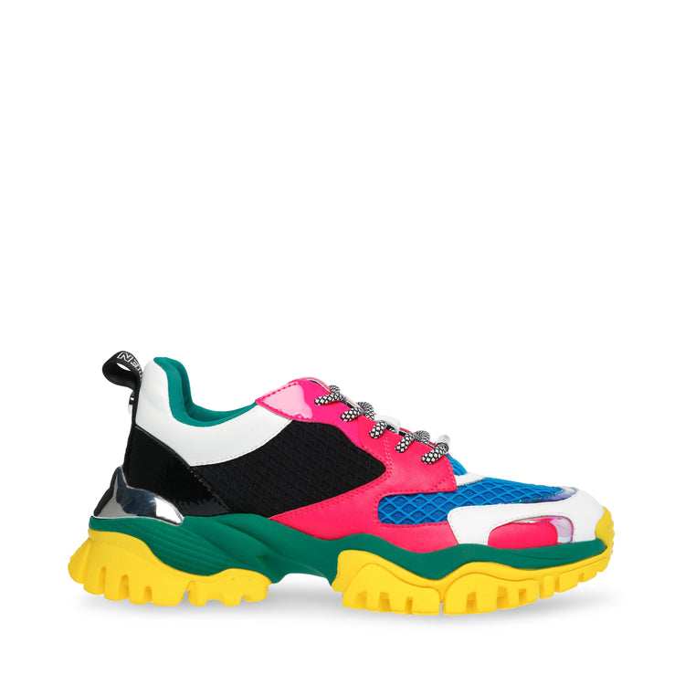 Trilling Fucsia / Yel - Scarpe Stringate Profilo Basso Donna Viola / Giallo SMPTHRILLING-FUC  STEVE MADDEN 